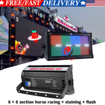 2PCS 1000w LED Strobe Stage Light 8+8section Flash Dj Disco Strobe Lighting - $8,125.04 MXN