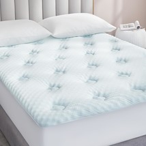 Hansleep Memory Foam Mattress Pad King, Pillow Top Mattress Topper King,... - $51.95