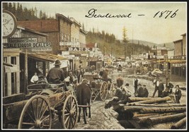 Postcard Deadwood South Dakota Street View 4x6 - £3.99 GBP