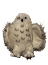 Douglas Cuddle Toys Wizard The Snowy Owl Stuffed Animal Toy Realistic 8&quot; - £9.45 GBP