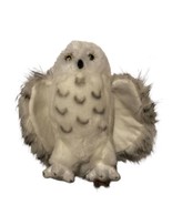 Douglas Cuddle Toys Wizard The Snowy Owl Stuffed Animal Toy Realistic 8&quot; - £9.32 GBP