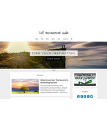 * SELF IMPROVEMENT * blog store premade website business for sale AUTO C... - $2,328.95 MXN