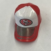 San Francisco 49ers NFL Football Cap Hat Mini 2&quot; Long Gumball Prize 2010 - £6.82 GBP