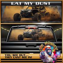 Eat My Dust - Truck Back Window Graphics - Customizable - £46.16 GBP+