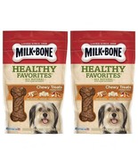 (2) Milk-Bone Healthy Favorites Chewy Dog Treats, Real Chicken, 5 Ounces... - £23.36 GBP