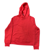 Ideology Women&#39;s Crossover Neckline Ultra Soft Pullover Hoodie, MEDIUM, RED - $17.38 CAD