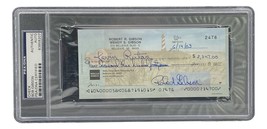 Bob Gibson St. Louis Cardinals Signed Slabbed Bank Check #2476 PSA/DNA - £99.21 GBP