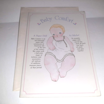 Michel &amp; Co. Baby Comfort Paper Doll Greeting Card w/Accessories Clothin... - £9.17 GBP