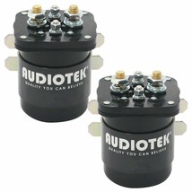 2x Audiotek 500A 12V Continuous 500 Amp Mobile Audio Relay and Battery I... - $202.99