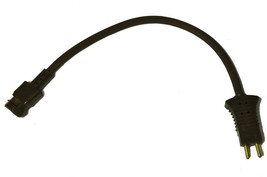 Filter Queen Electric Hose Pigtail Cord, Male/Female ends, Brown, 11&quot; - £6.25 GBP