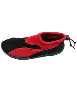 Boy&#39;s Slip-On Water Shoes Red &amp; Black  Size 12 Free Shipping - £6.60 GBP