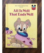 Vintage Disney&#39;s Wonderful World of Reading Book!!! All is Well That End... - $8.99