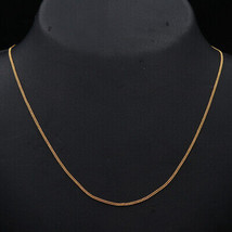 22 Karat Print True Gold 17inches Cable Chain Bachlor Gift Tibetan Jewelry - £680.46 GBP