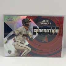 2022 Topps Chrome Update Baseball Alek Thomas Generation Now GNC-14 D&#39;Backs - £1.54 GBP