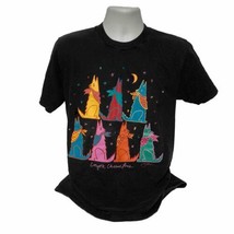 Vintage 1988 Jeff Low Coyote Chorus Line T-Shirt L Single Stitch Vivid C... - £10.38 GBP