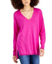 Msrp $60 Inc International Concepts Solid V-Neck Sweater, Size Small (Hole) - £7.04 GBP