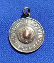 ancienne médaille en cuivre Federal Tire Argentina, Buenos Aires - $28.46