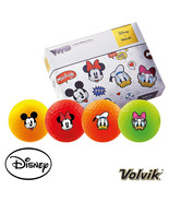 Volvik Vivid Disney Pack. Mickey Mouse and Friends. 1 Dozen Golf Ball Pack. - £50.07 GBP