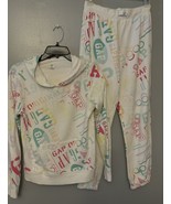GAP Kids Boys Size XXL  14/16 2 Pc  Set Hoodie/ Pants  Elastic Waist S/s... - $565.86 MXN