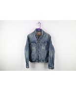 Vintage Y2K American Eagle Outfitters Mens Small Faded Denim Jean Trucke... - $106.23 CAD