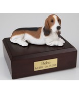 Basset Hound Pet Funeral Cremation Urn Available in 3 Different Colors &amp;... - $169.99+
