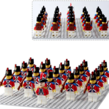 21Pcs/set Redcoats The British Royal Army The Queen&#39;s Guard Custom Minifigures - £26.14 GBP