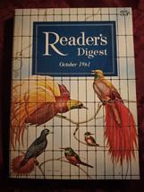 Readers Digest October 1961 Jackie Robinson Branch Rickey Albert Schweitzer  - £6.36 GBP