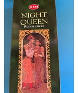 HEM Incense Sticks.  120ct box NIGHT QUEEN - $261.16 MXN