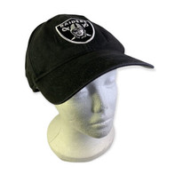 Las Vegas Raiders Oakland Raiders Cap Hat Nation Team Apparel  Black Sil... - $7.70