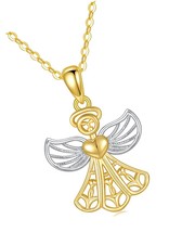 14K Gold Cross Necklace for Women, Solid 14K Real and - £747.87 GBP