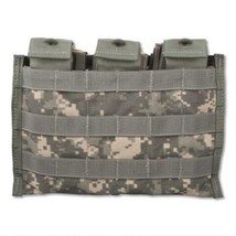 US Military Molle Triple Mag Pouch, ACU Digital, 8465-01-525-0598 Fast S... - $12.83