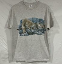 Jeff Tift Impulse Wear Mountain Lion Vintage T Shirt Mens Size Medium 1999 - £24.06 GBP