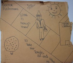 Vintage Childs’ Art Work 1950s - $2.72 CAD