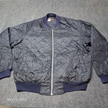 VTG Field N&#39; Forest Quilted Jacket Size XL Black Lightweight - $21.59