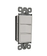 Morris 81971 Commercial Grade Decorative Triple Rocker Switch, 15 Amp Cu... - $9.86