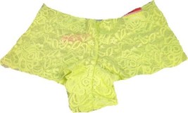 Jenni by Jennifer Moore Womens Intimate Lace Hipster Panties, X-Small, Lime - $12.56