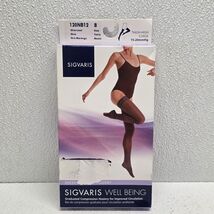 Sigvaris Thigh High 15-20 mmhg Size B Charcoal - $552.03 MXN