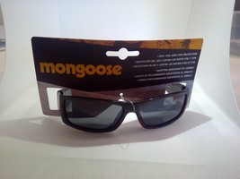 Boys Kids Mongoose Sunglasses 100% UVA And UVB Protection black and red 08 - $6.99