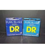 2 Packs Pure Blues DR 45-105 Electric Bass Strings PB-45 New Worn Packag... - £35.68 GBP