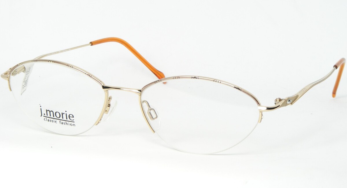 J.MORIE Licefa 43124 107 OR /AUTRES LUNETTES Avec Cristaux 53-17-135mm - $86.09