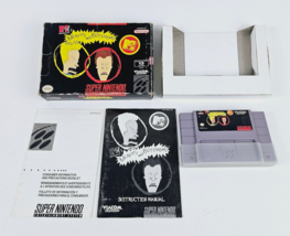Beavis and Butt-Head (Super Nintendo Entertainment System, 1994) Complete Tested - £47.46 GBP