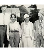 Senator Morrow With Mr And Mrs Charles Lindbergh 1935 Aviation Print DWT5A - $553.22 MXN