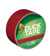 Duck Brand Printed Duct Tape, 1.88&quot; x 10 Yards, Red - £6.35 GBP