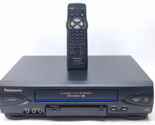 Panasonic PV-V4522 Blue Line VHS VCR 4 Head Omni Tape Player w/Remote TE... - $72.36