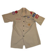 Boy Scouts Of America Boys Youth Uniform Shirt Size LG Short Sleeve BSA-... - €23,72 EUR