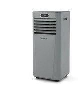 8000BTU 3-in-1 Portable Air Conditioner with Remote Control-Gray - Color... - £310.03 GBP
