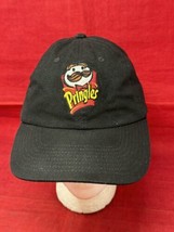 Pringles Strapback Cap Stitched Logo Black Baseball Hat Promo - $17.81