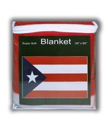 Puerto Rican Flag Fleece BlanketNEW Throw Cover Puerto Rico - $21.76 CAD