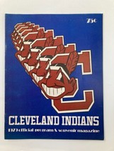 1979 MLB Cleveland Indians vs Seattle Mariners Official Program &amp; Magazine - £11.30 GBP