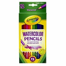 Crayola 12ct Watercolor Colored Pencils - £3.82 GBP